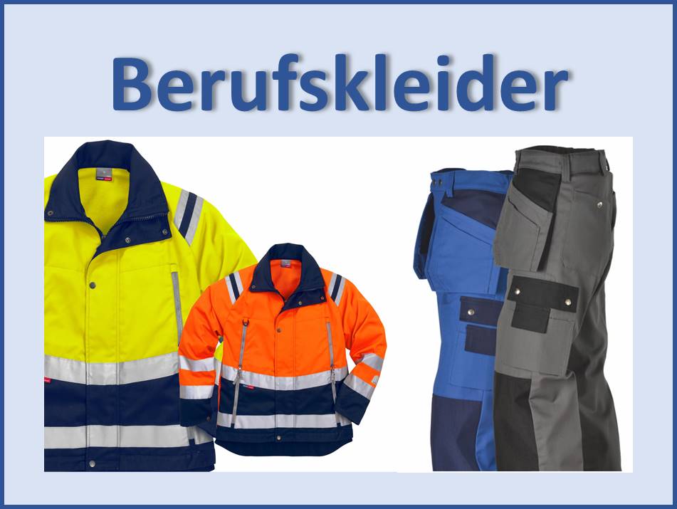Berufskleider waschen, Arbeitskleider, Sicherheitskleider