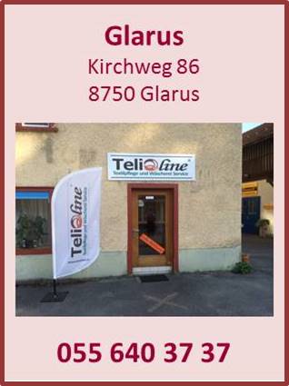 Wäscherei Textilreinigung Glarus Näfels Niederurnen Nestal