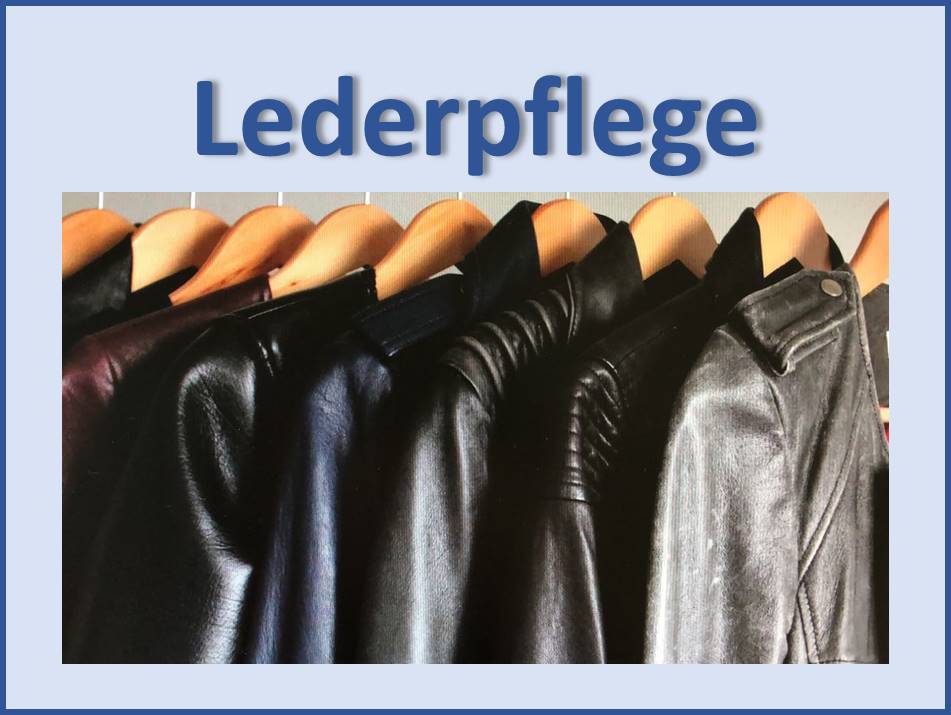 Lederpflege, Lederreinigung, Motorradkombi